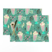 Retro 50s Milkshakes - large print