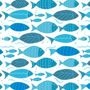 Blue Sea Fish