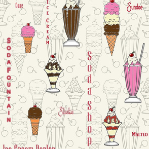 50's Ice Cream Dreams