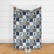 border collie pet quilt b cheater quilt dog breed nursery fabric