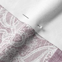 5" squares // lavender sprigs patchwork wholecloth