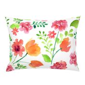 Watercolor Flower Garden - Jumbo Size