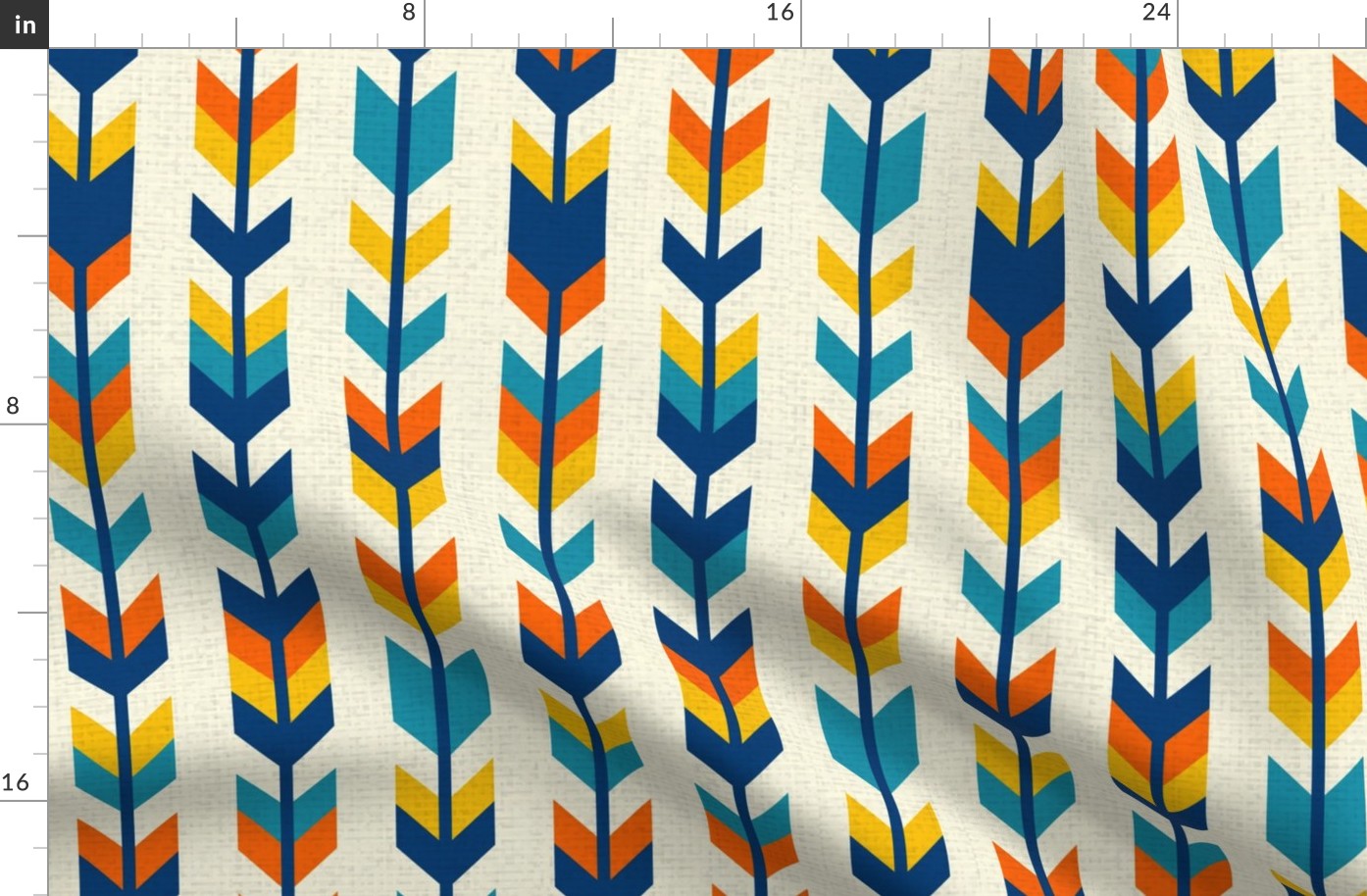 Boho colorful aztec arrows