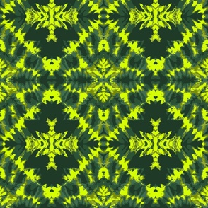 Tie dye neon green shibori Wallpaper