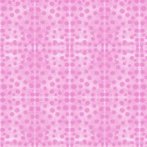 Squishy Pink Dots on Mottled Pink