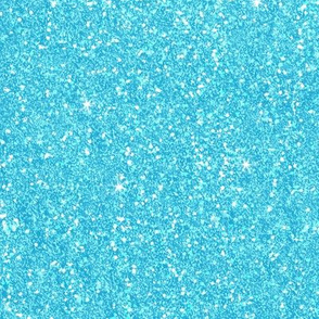 Glitter Neon Aqua