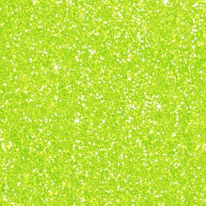 Glitter Neon Lime