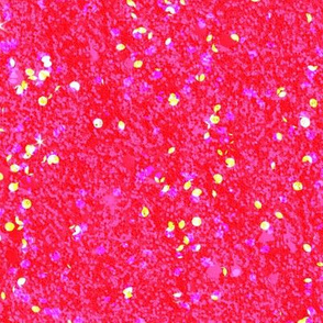 Glitter Neon Red/Pink