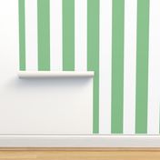 Jade Green vertical stripes large