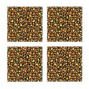 Halloween Terrazzo in orange, yellow and black