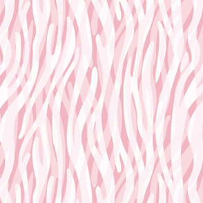 Abstract Zebra Stripes Rose