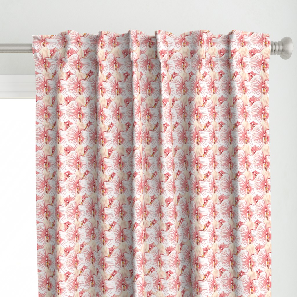 Pink And Lavender Orchid Pattern