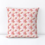 Pink And Lavender Orchid Pattern