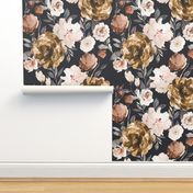 IBD Autumn Cocao Cream Peonies C