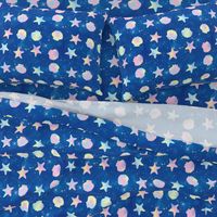 1 seashells clams starfishes sea marine ocean water glitter sparkles stars purple pink dark blue yellow ombre rainbow pastel bubbles kawaii adorable cute egl elegant gothic lolita   