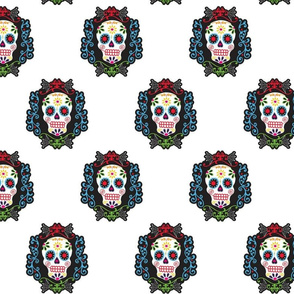 day of the dead - sugar skull