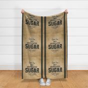 Sugar Grain Sack Burlap Flour Sack 25"x25"