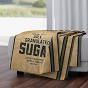 Sugar Grain Sack Burlap Flour Sack 25"x25"