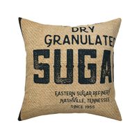 Sugar Grain Sack Burlap Flour Sack 25"x25"