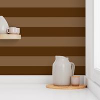 6 Inch Stripe-Brown on Brown