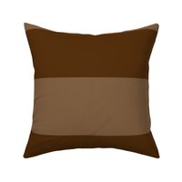 6 Inch Stripe-Brown on Brown