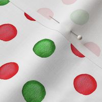 Christmas Dots // Red and Green