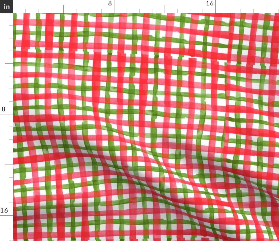 Red and Green Plaid