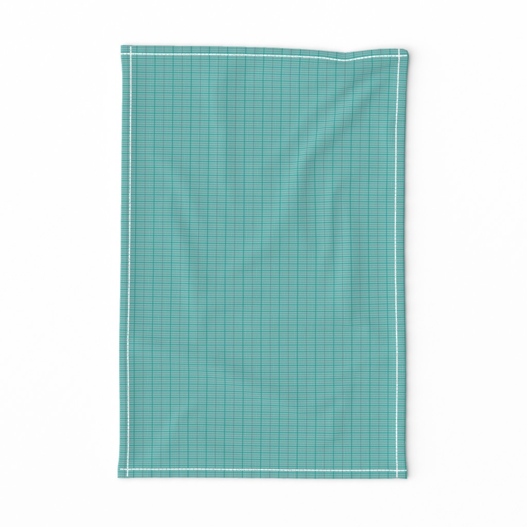 Gridlock (Teal with Gray)