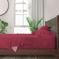 Cranberry Linen