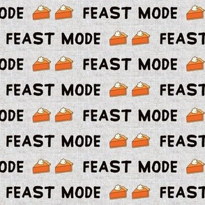 Feast Mode // Black