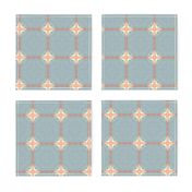 Dot Squares Large M+M Slate by Friztin