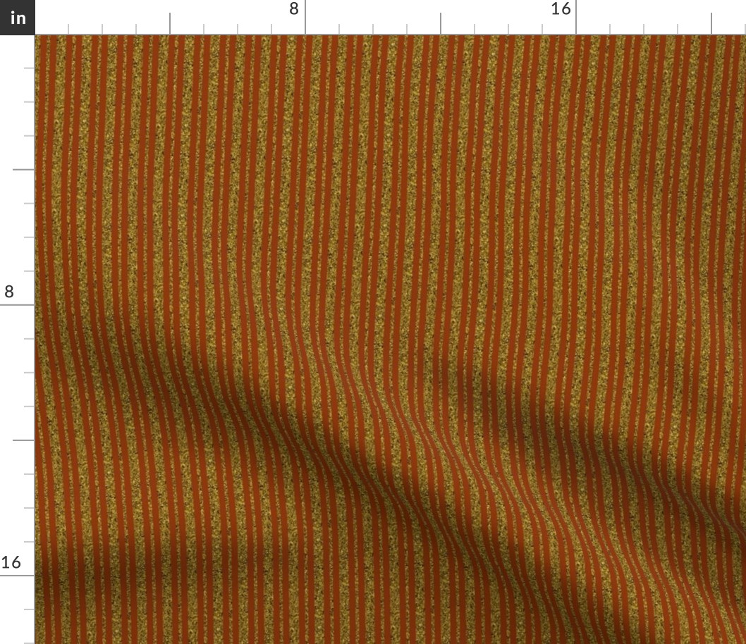 CSMC2 - Speckled Golden Olive and Copper Stripes - Narrow