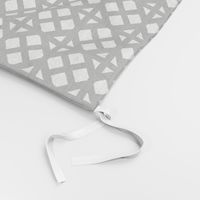 Black and White Geometric Modern Pattern