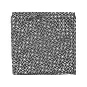 Black and White Geometric Modern Pattern