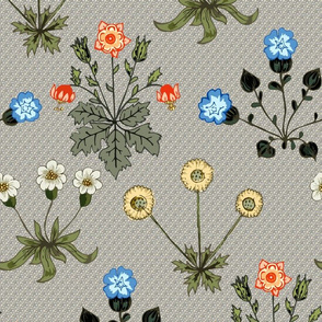 flower ancien  pattern
