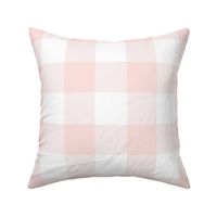 Buffalo Check // Light Peachy Pink