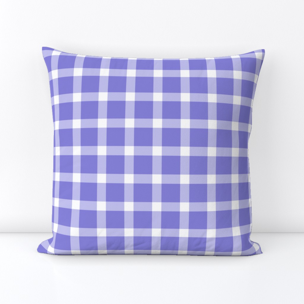 Buffalo Plaid // Periwinkle