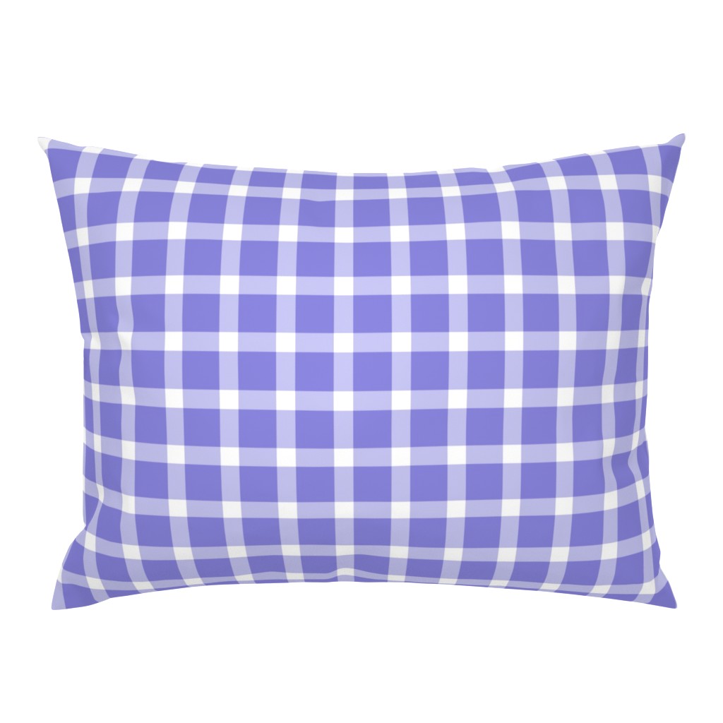 Buffalo Plaid // Periwinkle