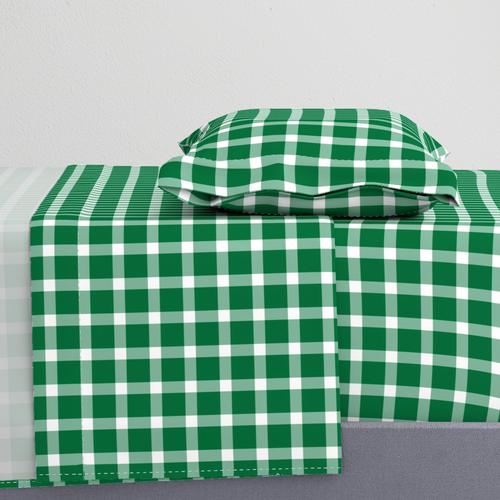 Buffalo Plaid // Kelly Green