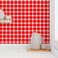 Buffalo Plaid // Red (Picnic Blanket Pattern)