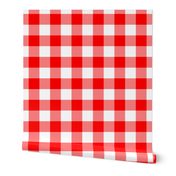 Buffalo Check // Red (Picnic Blanket )