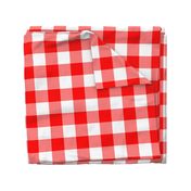 Buffalo Check // Red (Picnic Blanket )