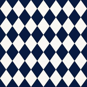 Harlequin Diamonds // Navy 