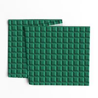 Small ceramic tiles emerald green Wallpaper