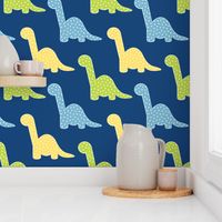 Dinosaur Polka Dot Repeat