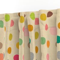 Mid Century Polka Dots - large