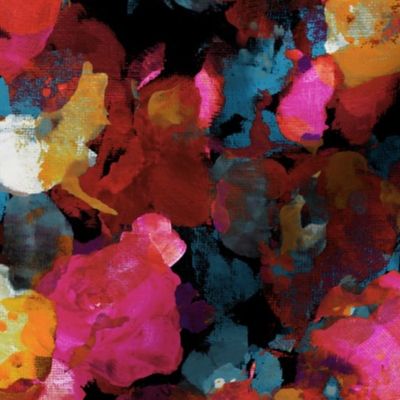 Abstract Floral Colorful