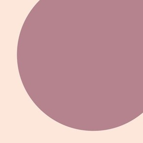 Sunset - Maroon Circle Dot Pattern