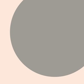 Sunset - Olive Green Circle Dot Pattern