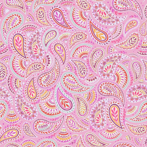 Pink Paisley